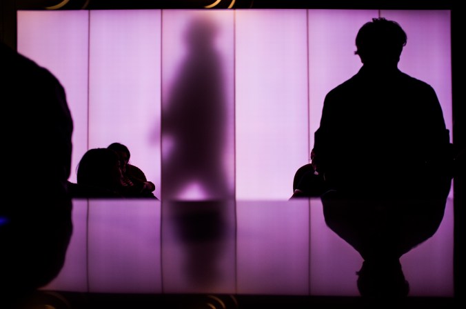 Qualche stand si prestava molto a qualche scatto street più originale